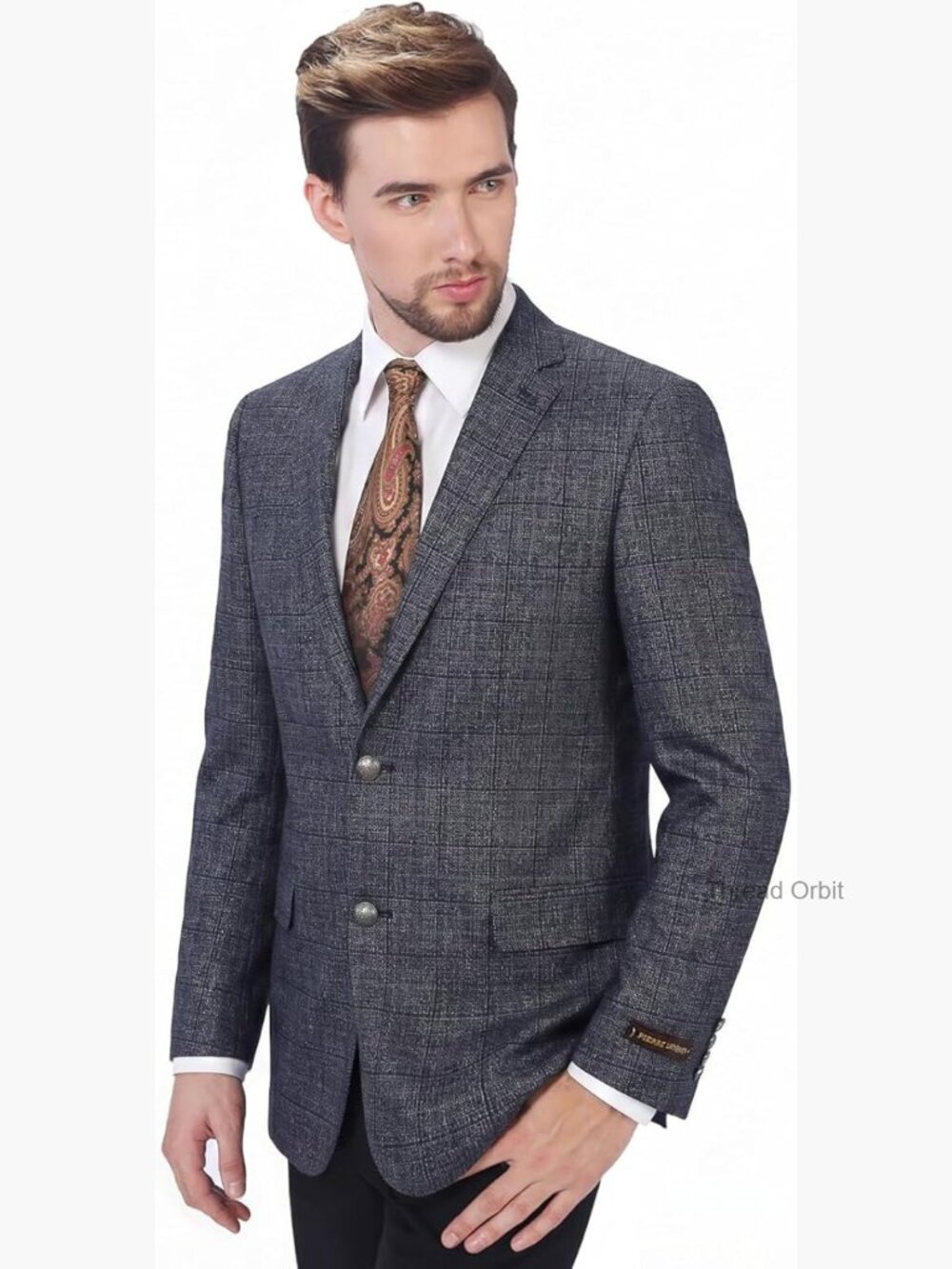 Classic Fit Stretch 2-Button Sport Coat Blazer Big & Tall